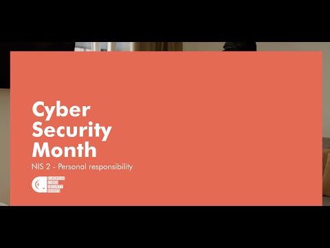 Cybersecurity month 2024: Personal responsibility for not following NIS 2