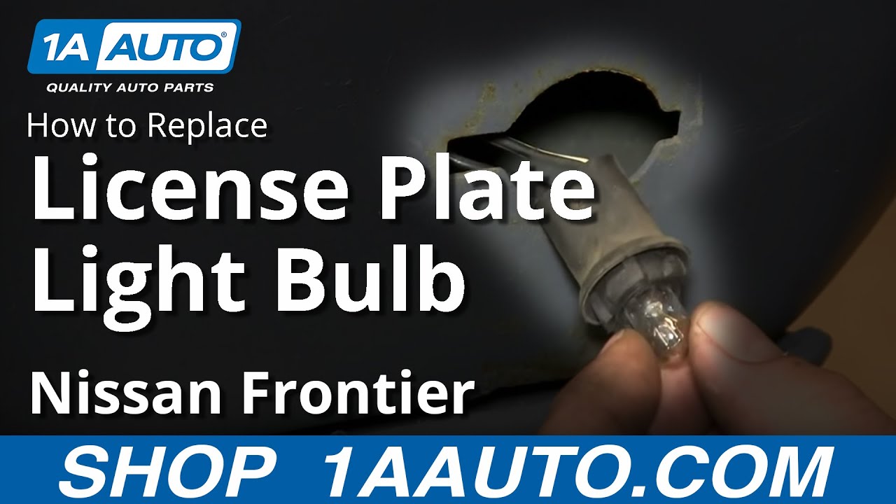 Change bulb 2003 nissan frontier #10