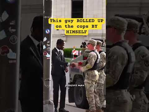 Law enforcement: this is such a strange but surprising video. I HAVE to believe in this. U do too