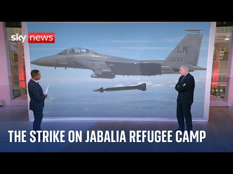 Israel-Hamas war: What do we know about the strike on Jabalia refugee camp?