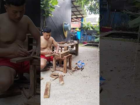 APA LAGI YANG SEDANG DI BUAT #buat #bangku #santali