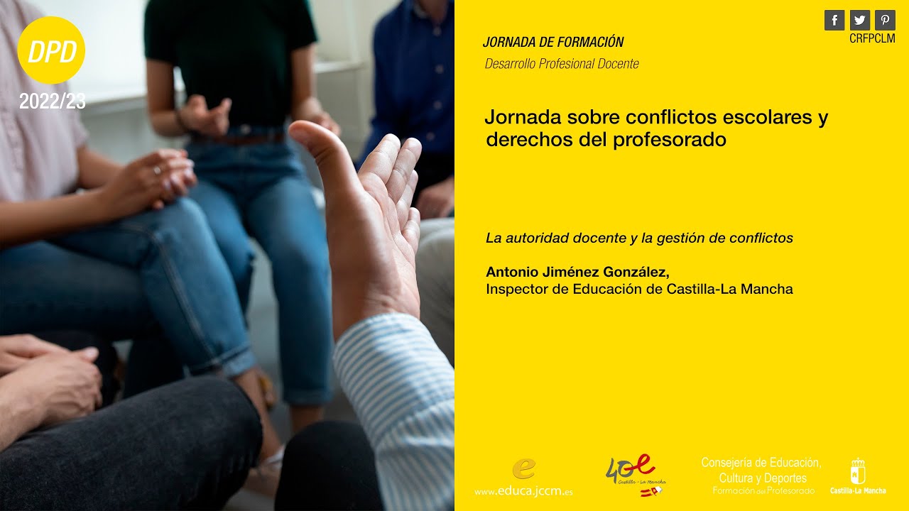 #Jornadas_CRFPCLM: Conflictos escolares y derechos... - 03 La autoridad docente...