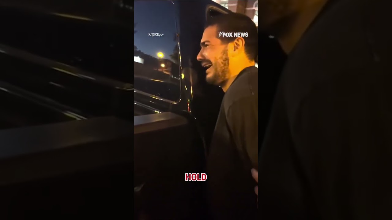 WATCH: ICE releases video of the arrest of Venezuelan fugitive #shorts #usa #viral #news