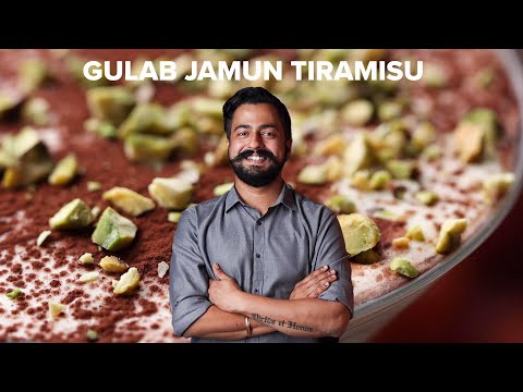 Gulab Jamun Tiramisu As Made by Chef Obi