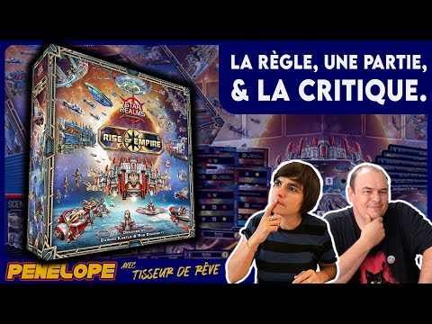 STAR REALMS : RISE OF EMPIRE - La règle, la partie, la critique !