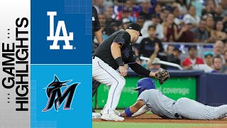 Dodgers vs. Marlins Game Highlights (9/7/23) | MLB Highlights