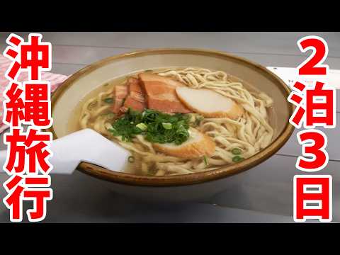 【飯がうまい沖縄県】レンタカーで行く2泊3日 観光おすすめツアー