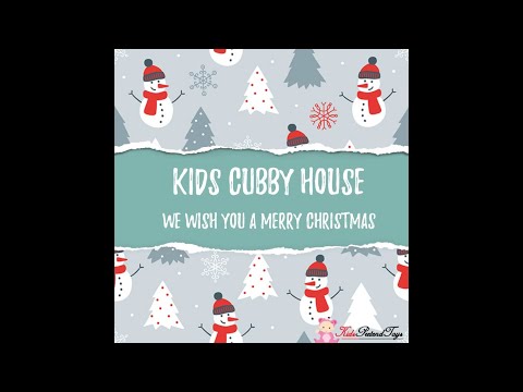 Kids Wooden Cubby House | Wooden Outdoor Playhouse - Kids Pretend Toys