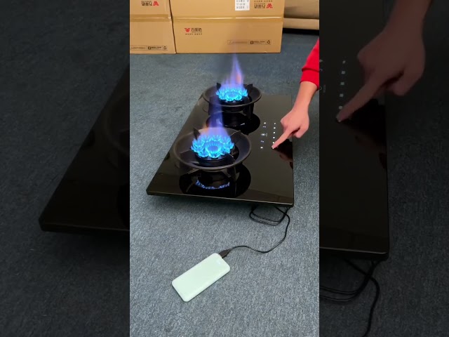 Liftable Double Gas Stove ( # 2338  ) ✅ Product Link in Bio