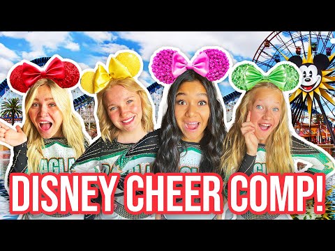 CHEER COMP at DISNEYLAND! *Did we get FIRST PLACE?!*