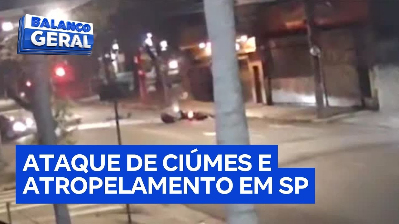 Mulher atropela ex-marido e atual dele em Guarulhos, na Grande São Paulo