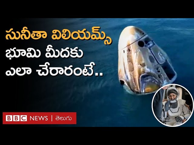 SpaceX నౌకలో Space నుంచి Sunita Williams, Butch Wilmore భూమి పైకి ఎలా చేరారంటే.. | NASA