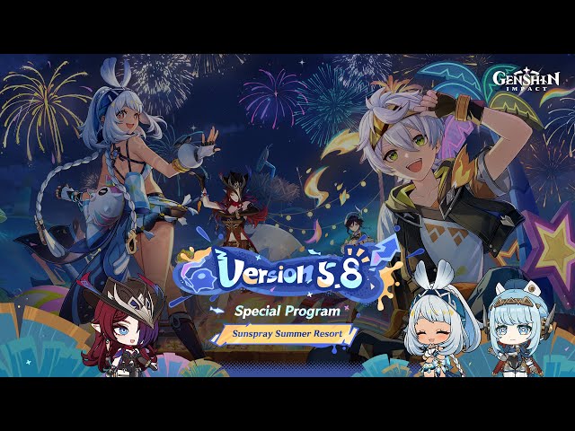 Genshin Impact Version 5.8 Special Program #GenshinImpact #NewVersion #SpecialProgram