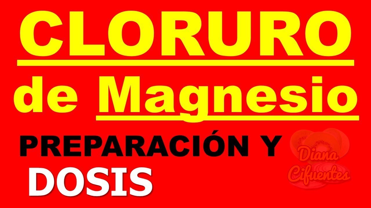 Dosis diaria del magnesio