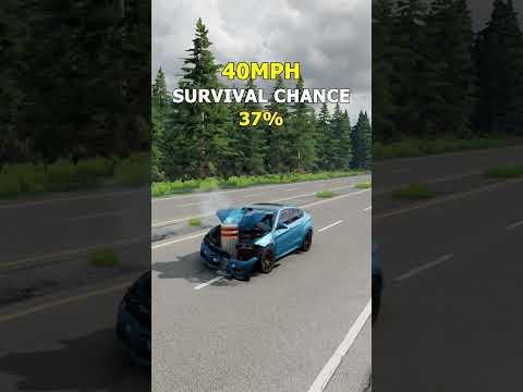 💥Realistic Simulation at Different Speeds in BeamNGdrive