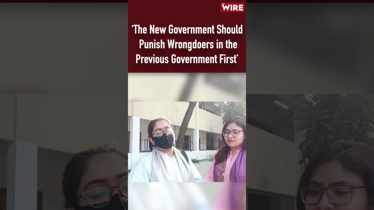 ‘The New Government Should Punish Wrongdoers in the Previous Government First’