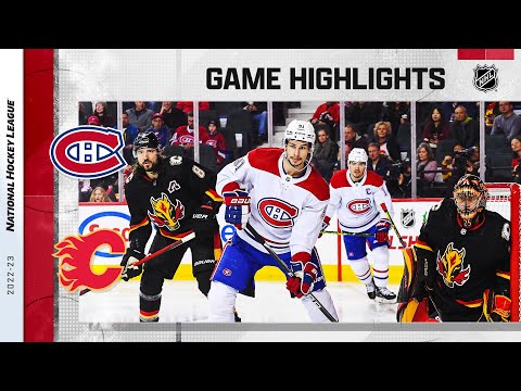 Canadiens @ Flames 12/1 | NHL Highlights 2022