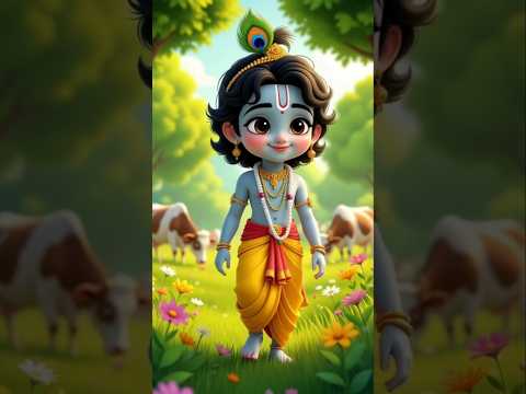 🚩 Krishna Gopi Short Story in Hindi l #shorts #viral🌺