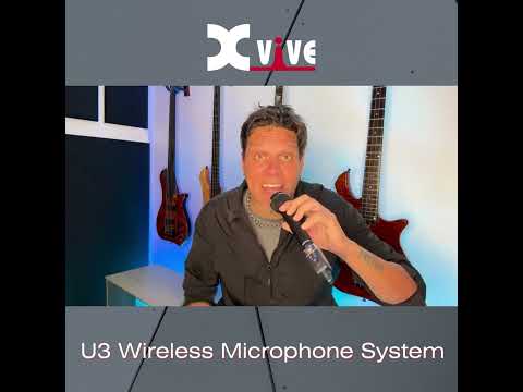 Sending Wireless Audio With The XVIVE U3 Wireless Microphone System.