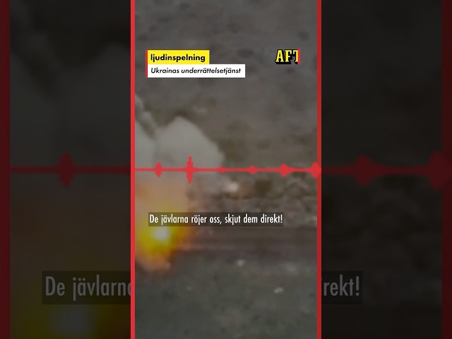 Ryska befälet beordrar eld mot egna trupper
