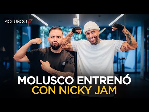 Molusco y Nicky Jam entrenan juntos mientras hablan de J Balvin, Residente, Don Oma, la vejes y más