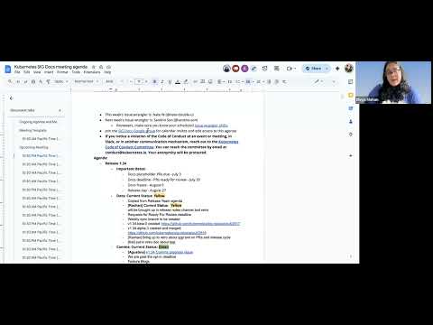 [SIG Docs] Monthly APAC Community Meeting for 2025-07-23T05:30:02Z.mp4