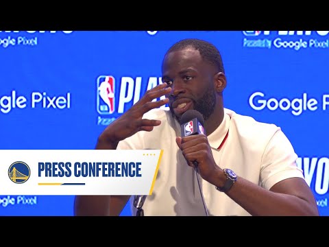 Warriors Talk | Draymond Green Comments on Game 2 Win | April 18, 2022 video clip