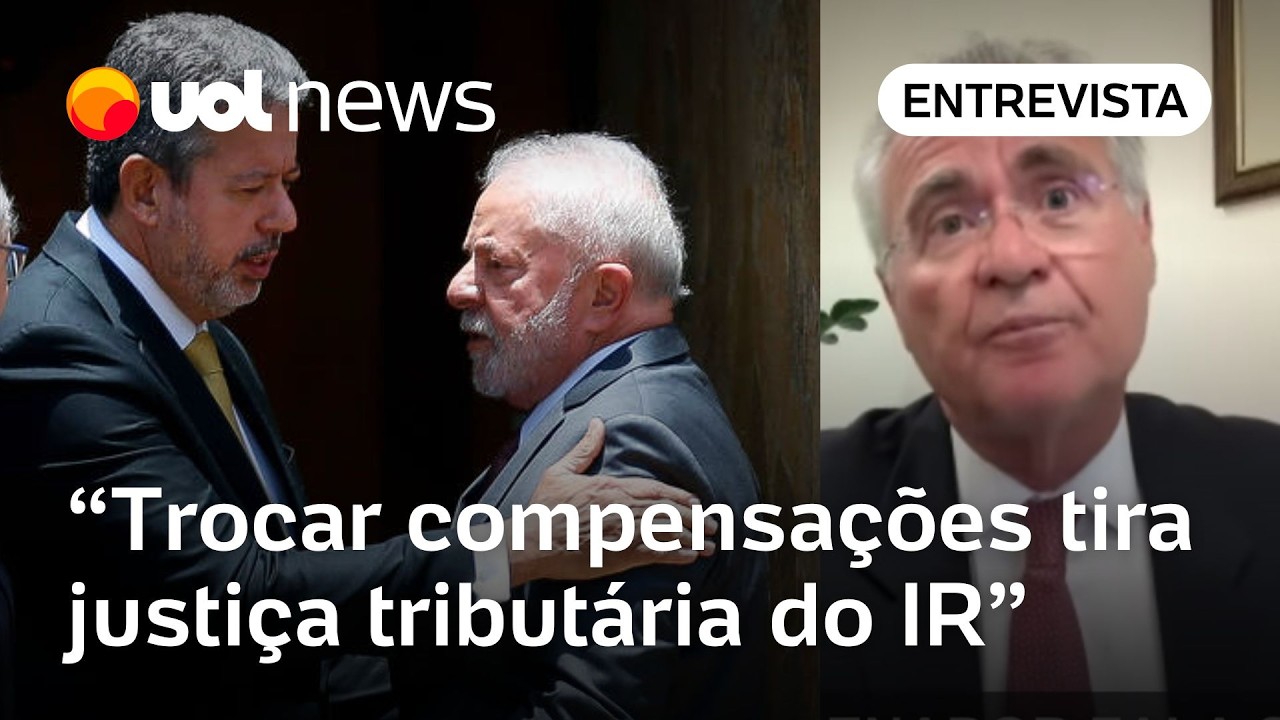 Anistia é inconstitucional trocar compensações tira justiça tributária do IR diz Renan Calheiros