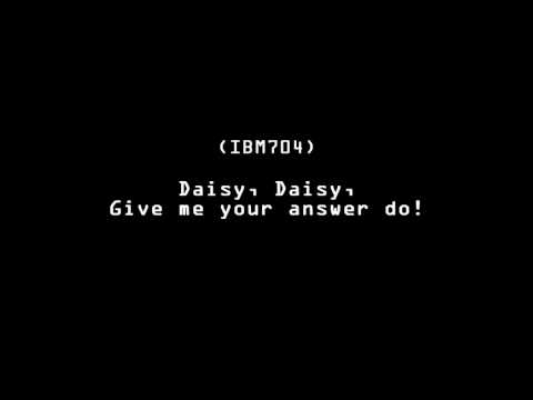 デイジー ベル Tamachang Feat Cyber Diva Dandy 704 Vocaloid Database
