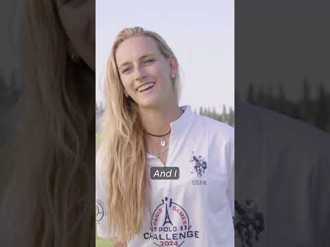 U.S. Polo player Hope Arellano talks Paris Games Polo Challenge #Shorts