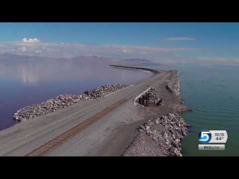 Drying of the Great Salt Lake 