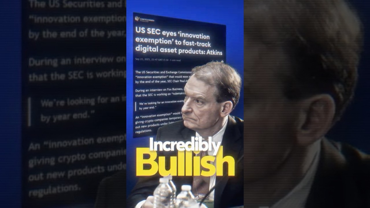 This is incredibly bullish cryptoregulation crypto cryptoindustry