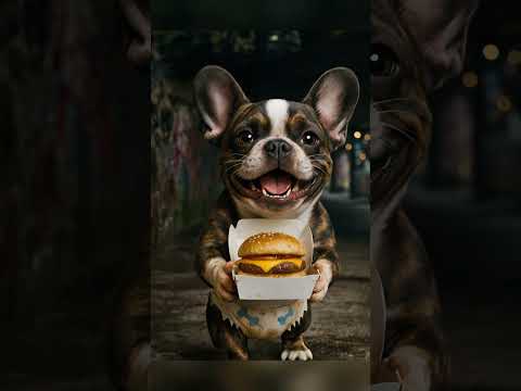 I Went From Laughing to Crying! 🤣 A Burger Chase with the Most Heartwarming Ending... 🥰