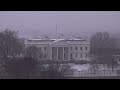 LIVE: White House view as snow falls in Washington, DC  - 03:17:52 min - News - Video