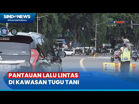 Ft Pantauan Lalu Lintas Di Kawasan Tugu Tani