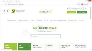 Prezentujemy Państwu naszą nową stronę internetową dotyczącą gospodarki odpadami - www.dokosza.eu Od