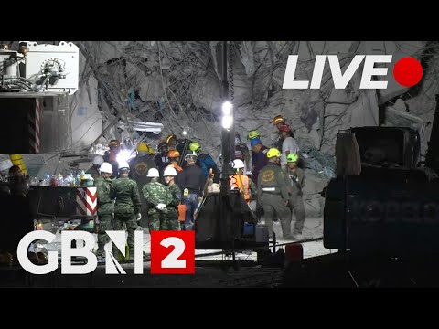 WATCH LIVE: Search and rescue mission after building collapse in Bangkok