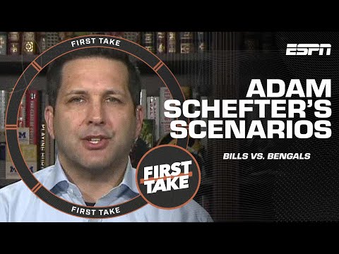 Adam Schefter's scenarios on how the NFL might handle the Bills vs. Bengals game | First Take