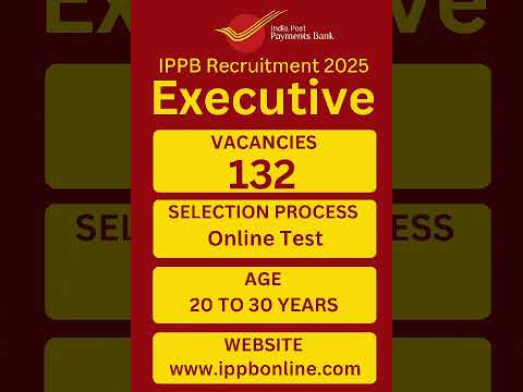📢இந்தியா போஸ்ட் பேமென்ட்ஸ் வங்கியில் வேலைவாய்ப்பு 2025🔴Vacancies : 358🔥கல்வி : any degree