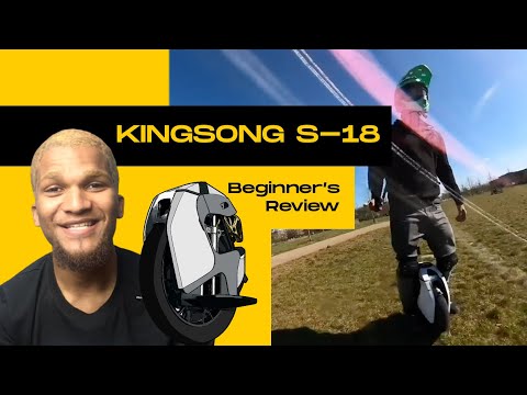 Kingsong S-18 Beginner's Review + Off Road Trailing  & Airsoft Shenaningans!