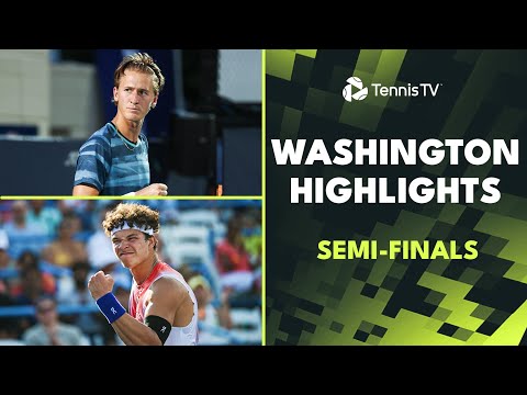 Korda Takes On Tiafoe; Shelton & Cobolli Clash | Washington 2024 Semi-Finals Highlights