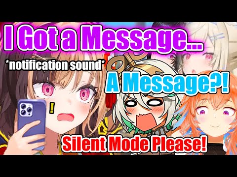 Everyone Calls Out Gigi When She Gets a Message Mid-Stream【Hololive EN】