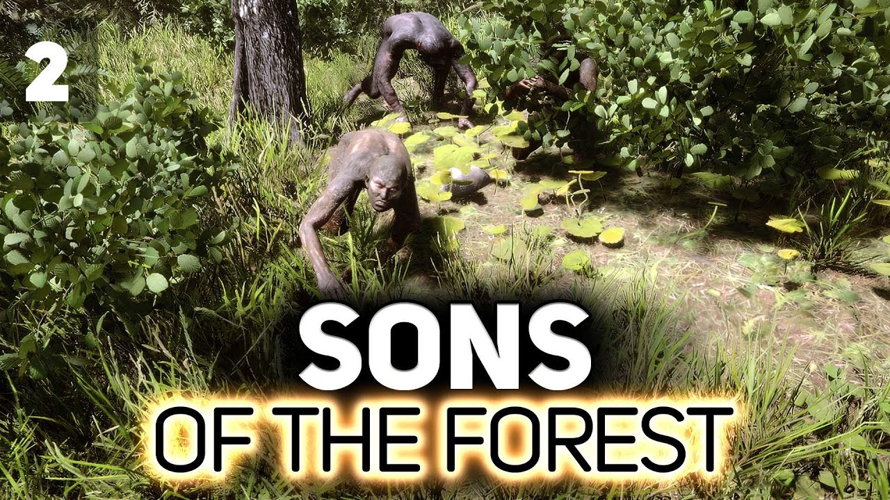 Превью Строим небоскрёбы и балконы с Хрустом в лесу 🌲 Sons of the Forest [PC 2023] #2