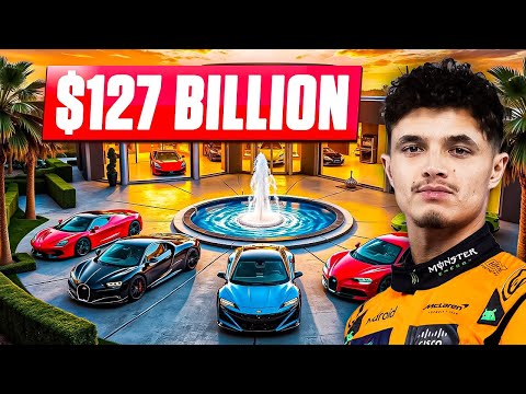 Inside Lando Norris' MILLIONAIRE Lifestyle | Net Worth,  Car Collection