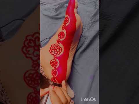 करवा चौथ स्पेशल सरल अलता डिजाइन ❣️❣️😘