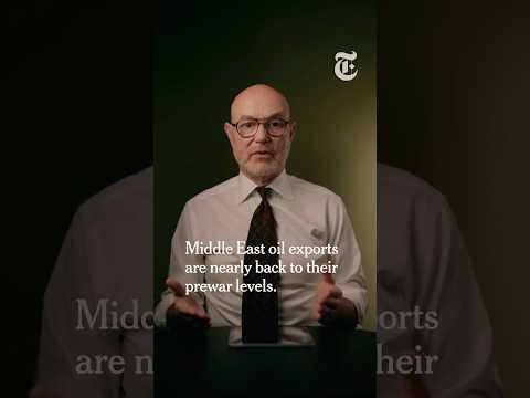 How Middle East Oil Exports Started Recovering