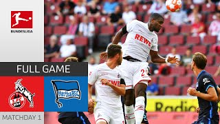 🔴 LIVE | 1. FC Köln — Hertha Berlin | Matchday 1 – Bundesliga 2021/22