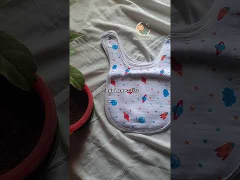 Muslin bibes #muslin #newbornbaby 🌼