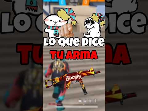 ¿que dirá el arma de ti🫵🏻?? #freefire #freefirelatam #freefireshorts