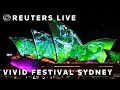 LIVE: Sydney Opera House illuminated as Vivid light festival begins